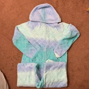 Adorable mermaid themed onesie